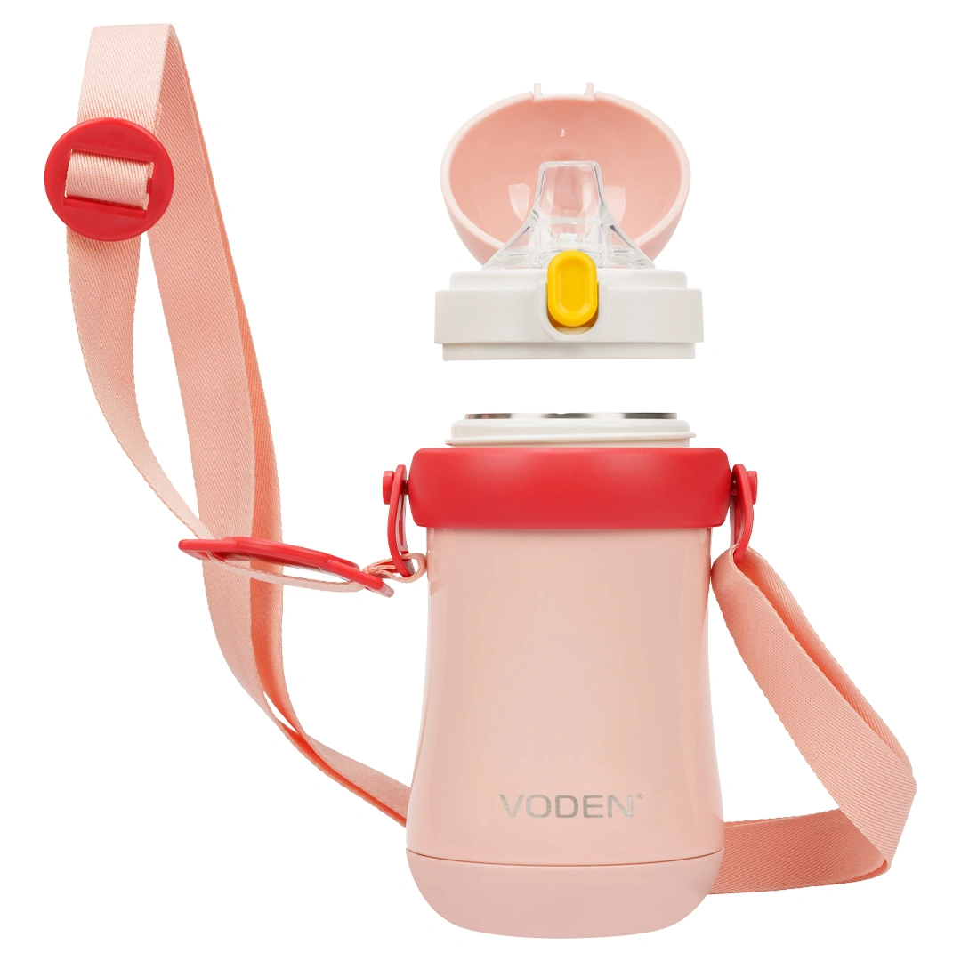 Voden Flašica za Decu – 360ml velika roze 6 Voden Flašica za Decu – 360ml - Slika 12